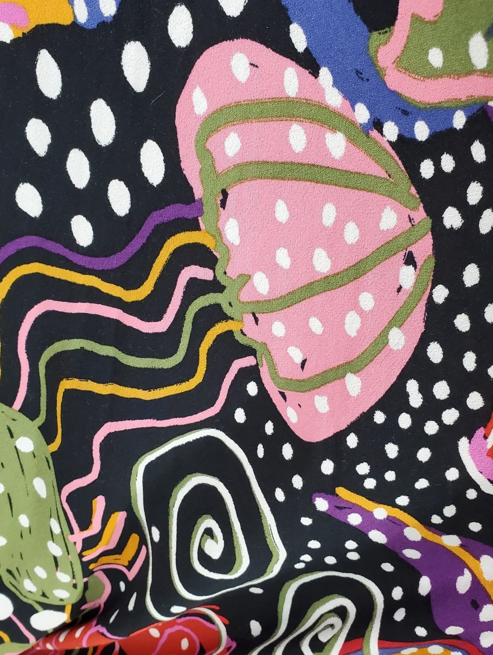 Farm Rio Under the Sea Plunge Neck Maxi Dress Beach Vacation Cruise Wedding Sz S - Picture 11 of 16